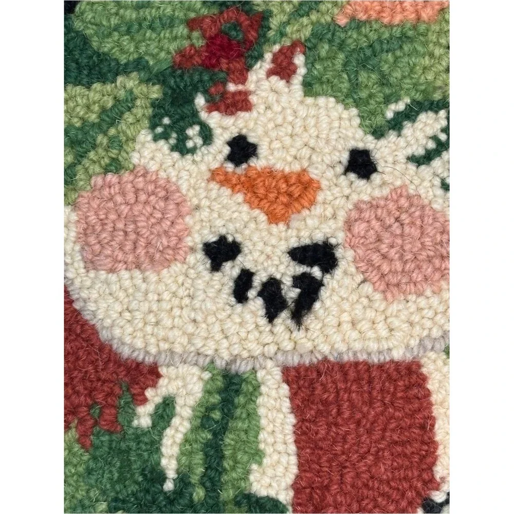 Source Unknown snowman wool